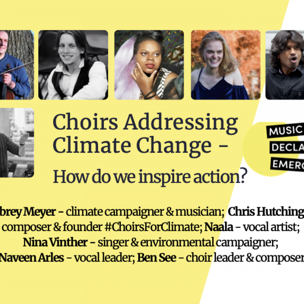 Choirs addressing climate change