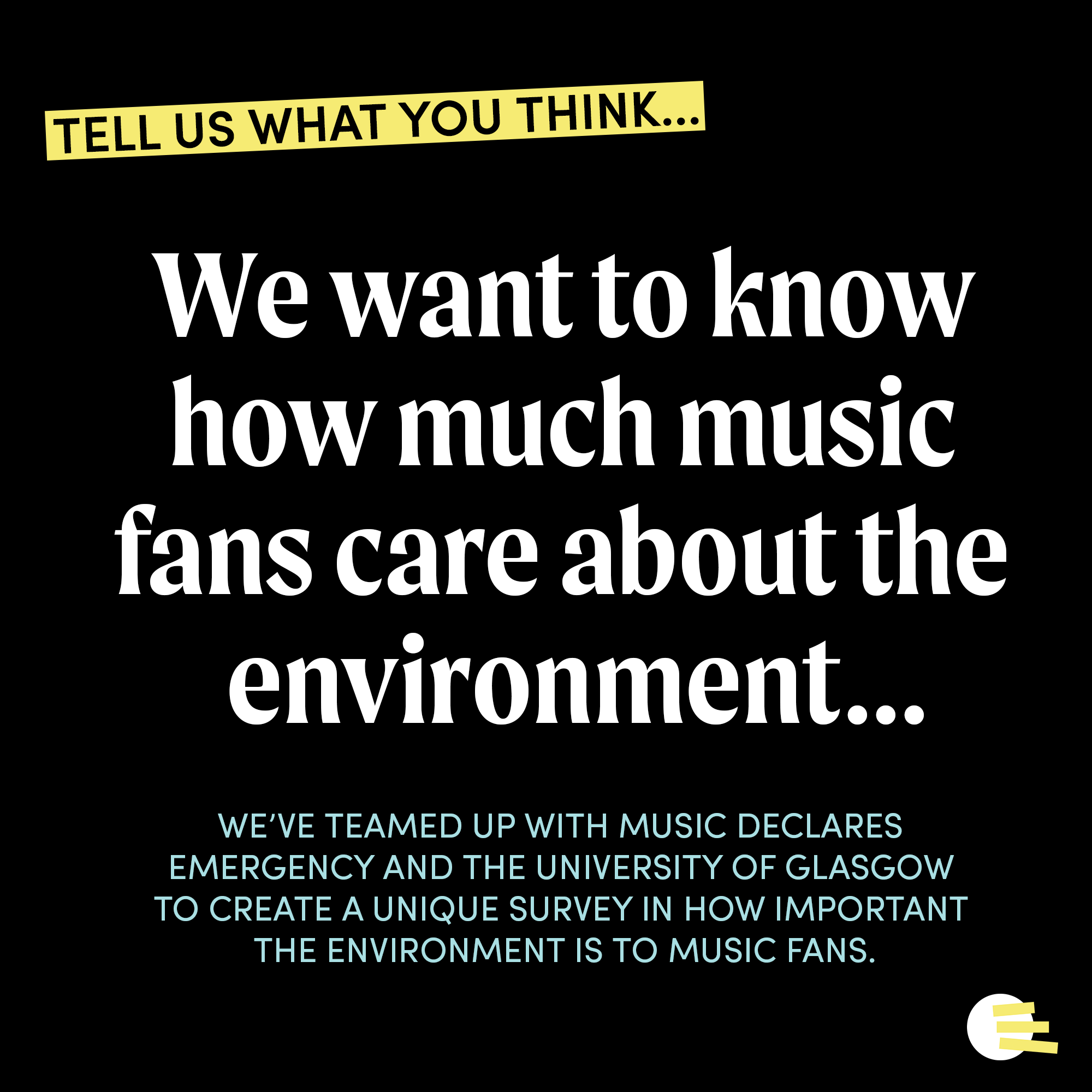 Fan Club for Climate  Music Declares Emergency